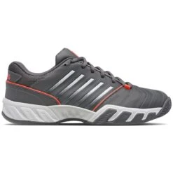 K-Swiss BigShot Light 4 Men's Tennis Shoe (Asphalt/White/Orange)