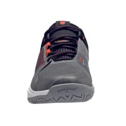 K-Swiss Ultrashot Team Men's Tennis Shoe (Grey/Black/Orange) -Ball Games Store 07395 052.02