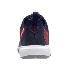 K-Swiss Ultrashot Team Men's Tennis Shoe (Grey/Black/Orange) -Ball Games Store 07395 052.03