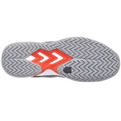 K-Swiss Ultrashot Team Men's Tennis Shoe (Grey/Black/Orange) -Ball Games Store 07395 052.05