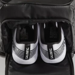 Salming Multi Sport Backpack Racquet Bag (Black) -Ball Games Store 1159873 0101 shoe compartment