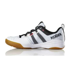 Salming Kobra Womens Indoor Court Shoe (White) 7 Salming Kobra Womens Indoor Court Shoe (White) -Ball Games Store 1237072 0707SAL KOBRA MEN White addview5 2