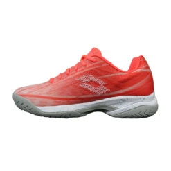 Lotto Mirage 300 Speed Women's Tennis Shoe (Coral/White) -Ball Games Store 210741 1QU Inside