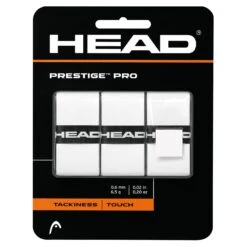 Head Prestige Pro Overgrip 3 Pack (White)