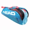 Head Tour Team Combi 6 Pack Racquet Bag (Blue/Pink)