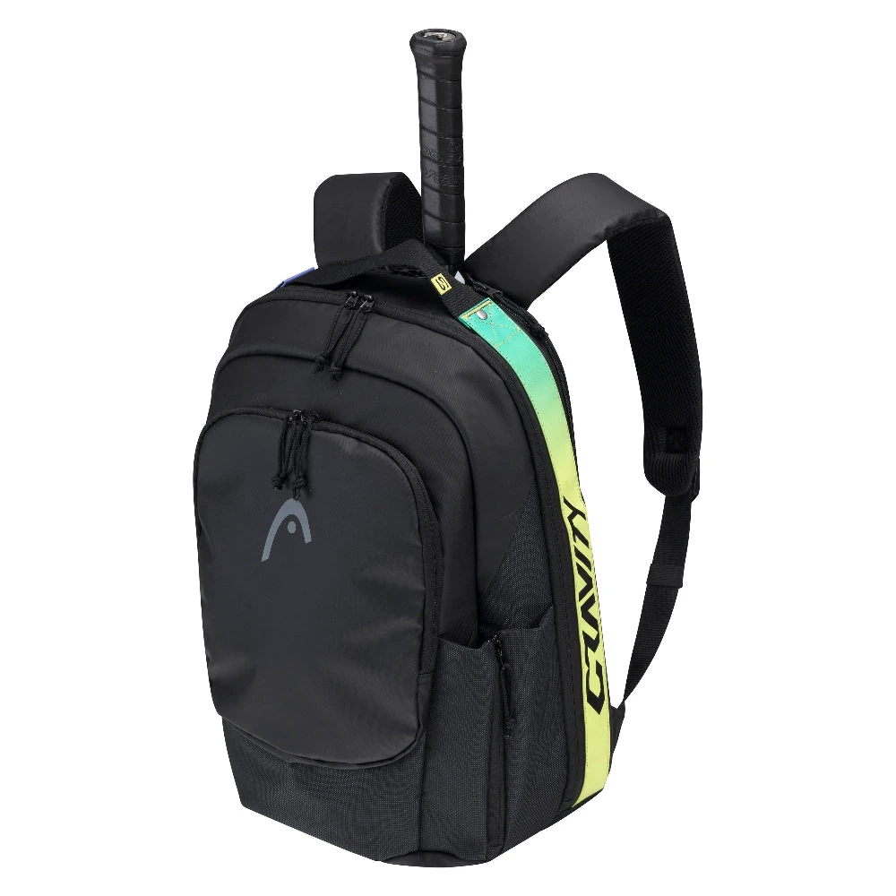 Head R-PET Gravity Backpack Racquet Bag (Black) 1 Head R-PET Gravity Backpack Racquet Bag (Black)