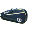 Wilson Junior 3 Pack Bag (Navy/White/Green)