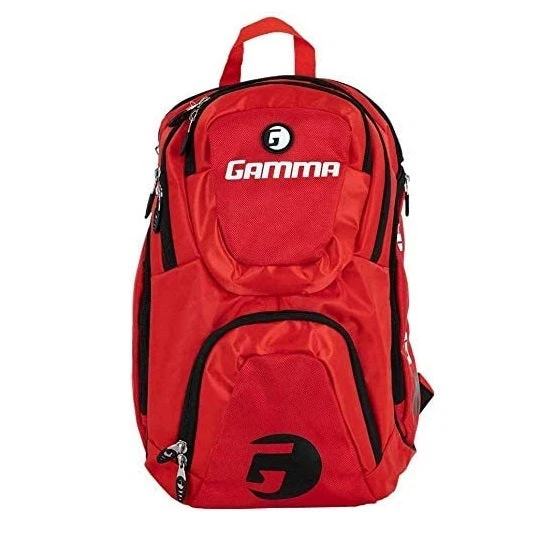 Gamma Pickleball Backpack Paddle Bag (Red/Black) 1 Gamma Pickleball Backpack Paddle Bag (Red/Black)