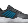 K-Swiss Court Express OMNI Junior Tennis Shoe (Black/Blue)