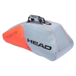 Head Radical Supercombi 9 Pack Racquet Bag (Grey/Orange) -Ball Games Store 600 5bd2fe8f 7845 431d 8be4 4736b303b3e0