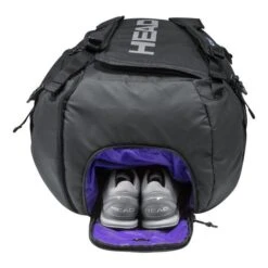 Head Gravity Duffle 12 Pack Racquet Bag (Black/Purple) -Ball Games Store 600 b503fdc5 85ac 421d 8399 a2c69b6eb06f