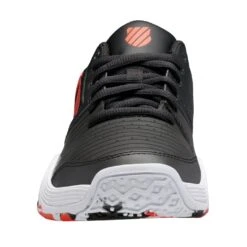 K-Swiss Court Express OMNI Junior Tennis Shoe (Black/White/Orange) -Ball Games Store 86609 060.02