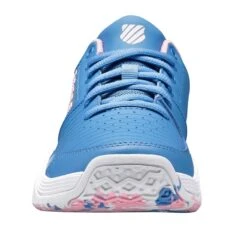 K-Swiss Court Express OMNI Junior Tennis Shoe (Blue/Pink/White) -Ball Games Store 86609 454.02