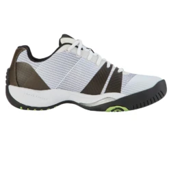 Prince T22.5 Men's Tennis Shoe (White/Green/Black) -Ball Games Store 8P491149 MEDIAL