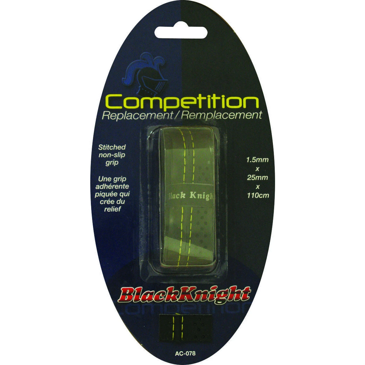 Black Knight Competition Replacement Grip (Black) 1 Black Knight Competition Replacement Grip (Black)