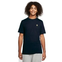 Nike Men's Court Top (Obsidian/White)