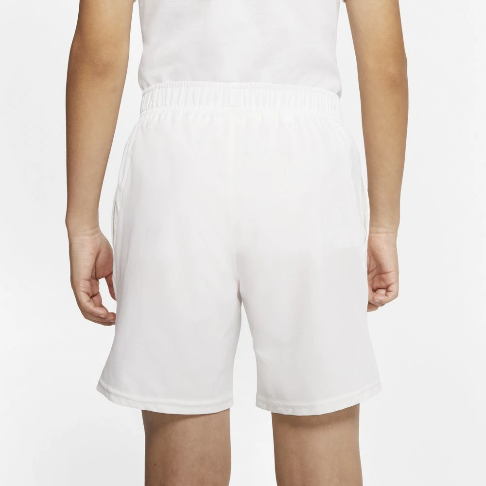 Nike Boys Court Flex Ace Shorts (White/Black) 2 Nike Boys Court Flex Ace Shorts (White/Black) - Image 2