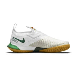 Nike React Vapor NXT Women's Tennis Shoe (White/Gold/Green) -Ball Games Store CV0742 114 PHSRH001 3144