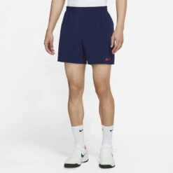 Nike Men's Rafa Dri-FIT ADV Shorts 7-Inch (Binary Blue/Chile Red) -Ball Games Store CV7873 429 PHSFM001 3144