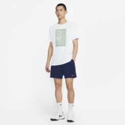 Nike Men's Rafa Dri-FIT ADV Shorts 7-Inch (Binary Blue/Chile Red) -Ball Games Store CV7873 429 PHSYM006 3144