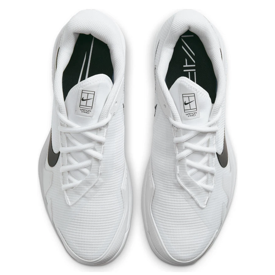 Nike Air Zoom Vapor Pro Men's Tennis Shoe (White/Black) 4 Nike Air Zoom Vapor Pro Men's Tennis Shoe (White/Black) - Image 4