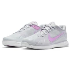 Nike Air Zoom Vapor Pro Women's Tennis Shoe (Light Grey/Fuchsia/White) -Ball Games Store CZ0222 008 PHCFH001 3144