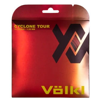 Volkl Cyclone Tour 16/1.30 Tennis String (Red) 1 Volkl Cyclone Tour 16/1.30 Tennis String (Red)