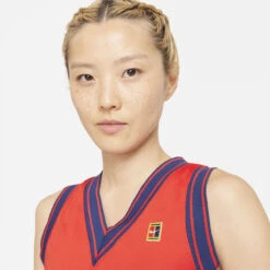 Nike Women's Dri-FIT NYC Slam Tank Top (University Red/Blue) -Ball Games Store DA4718 657 PHSYM001 3144