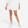 Nike Women's Dri-FIT Club Tennis Skirt (White/Black)