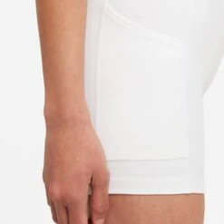 Nike Women's Dri-FIT Club Tennis Skirt (White/Black) -Ball Games Store DB5935 100 PHSYM003 3144 scaled