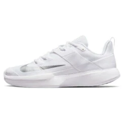 Nike Vapor Lite Women's Tennis Shoe (White/Silver) -Ball Games Store DC3431 133 PHSLH000 3144