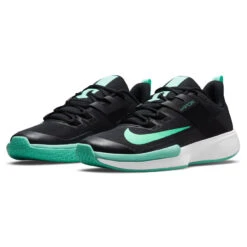Nike Vapor Lite Men's Tennis Shoe (Black/Green/White) -Ball Games Store DC3432 009 PHCFH001 3144