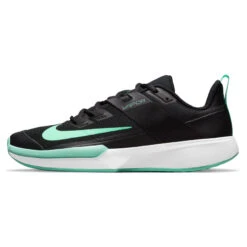 Nike Vapor Lite Men's Tennis Shoe (Black/Green/White) -Ball Games Store DC3432 009 PHSLH000 3144