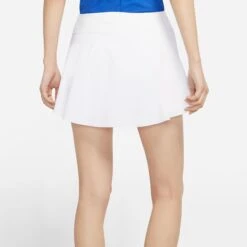 Nike Women's Dri-FIT Club Tennis Skirt (White) -Ball Games Store DD0341 100 PHSBM001 3144