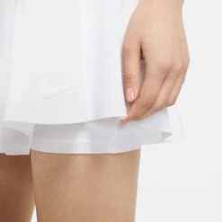 Nike Women's Dri-FIT Club Tennis Skirt (White) -Ball Games Store DD0341 100 PHSYM004 3144