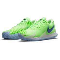 Nike Zoom Vapor Cage 4 Rafa Men's Tennis Shoe (Lime/Blue/White) -Ball Games Store DD1579 333 PHCFH001 3144