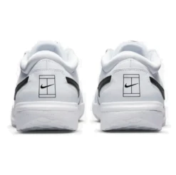 Nike Court Zoom Lite 3 Men's Tennis Shoe (White/Back) -Ball Games Store DH0626 100back