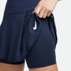 Nike Women's Dri-FIT Victory Flouncy Skirt (Obsidian/White) -Ball Games Store DH9552 451 PHSYM002 3144