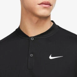 Nike Men's Dri-FIT Victory Blade Solid Polo (Black/White) -Ball Games Store DJ4167 010 PHSYM001 3144