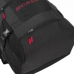 Dunlop SX Casual Sport Long Backpack Racquet Bag (Black/Red) -Ball Games Store DT20 10295390 CASUAL SPORTY LONG BACKPACK BLK RED 7