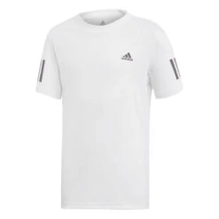 Adidas Boy's 3 Stripes Club Top (White/Black)