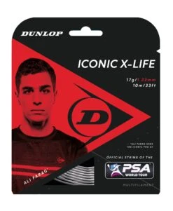 Dunlop Iconic X-Life Squash String (Natural)