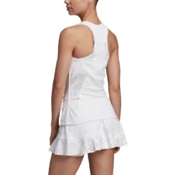 Adidas Women's Stella McCartney Tank Top (White) -Ball Games Store EA3122 APP on model back white