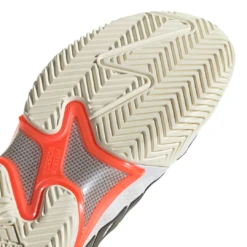 Adidas Barricade Tokyo Men's Tennis Shoe (White/Black/Solar Red) -Ball Games Store FZ3935 FTW photo detail 1 white