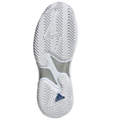 Adidas Barricade Men's Tennis Shoe (Royal Blue/Cloud White/Silver Metallic) -Ball Games Store FZ3936 FTW photo bottom white