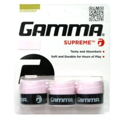 Gamma Supreme Overgrip 3 Pack (Pink)