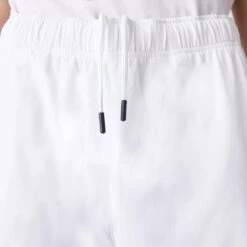 Lacoste Men's Ultra Light Short (White/Navy Blue) -Ball Games Store GH6961 522 33