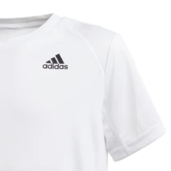 Adidas Boys Club 3 Stripes Top (White/Black) -Ball Games Store GK8180 APP photo detail 2 white fa5767f8 43d3 49c2 9d15 d134ec943e8b