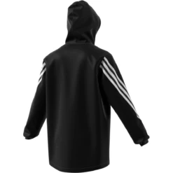 Adidas Men's 3 Stripes Tape Jacket (Black/White) -Ball Games Store GM5752 APP virtual back white