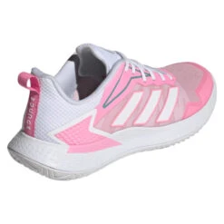 Adidas Defiant Speed Women's Tennis Shoe (Pink/White) -Ball Games Store GV9529 7 FOOTWEAR Photography BackLateralTopView transparent